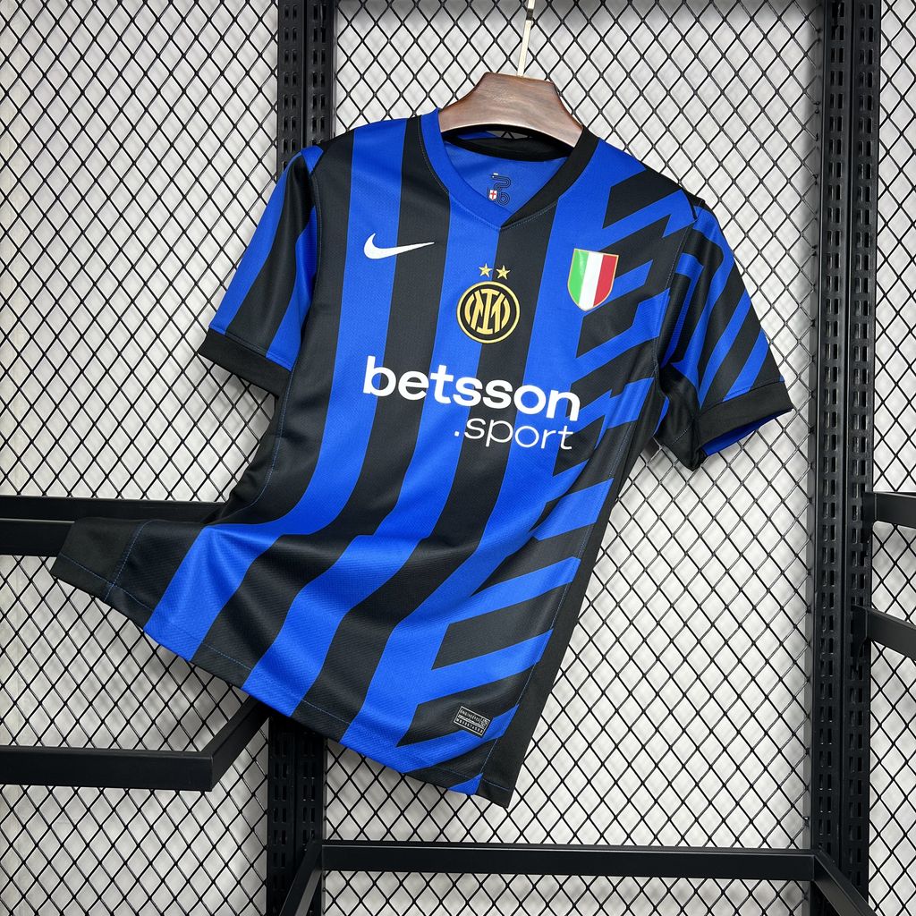 Camisa Inter de Milão I 24/25 TorcedorCamisa Inter de Milão I 24/25 Torcedor