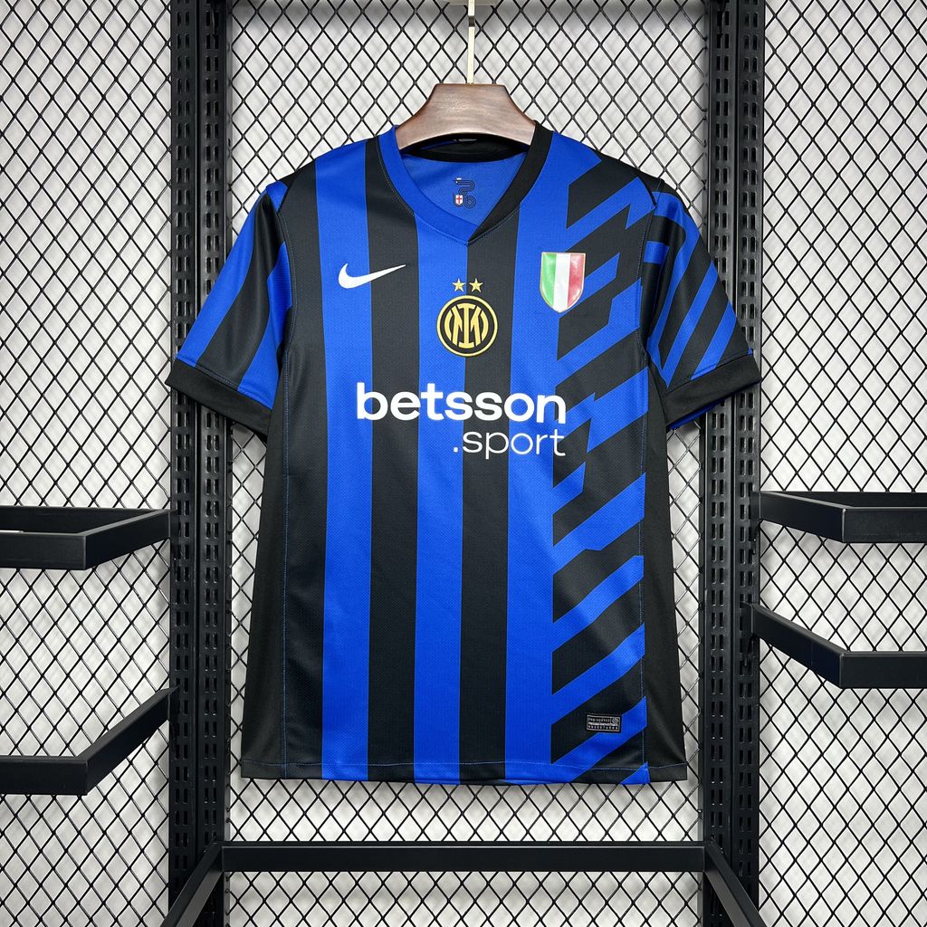 Camisa Inter de Milão I 24/25 TorcedorCamisa Inter de Milão I 24/25 Torcedor